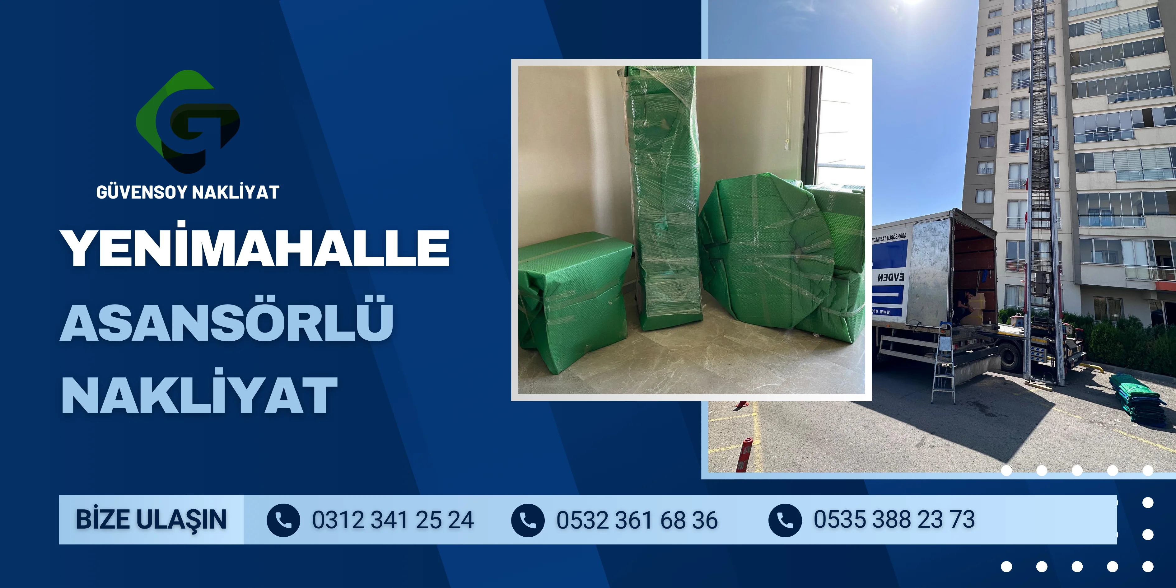 Yenimahalle Asansörlü Nakliyat