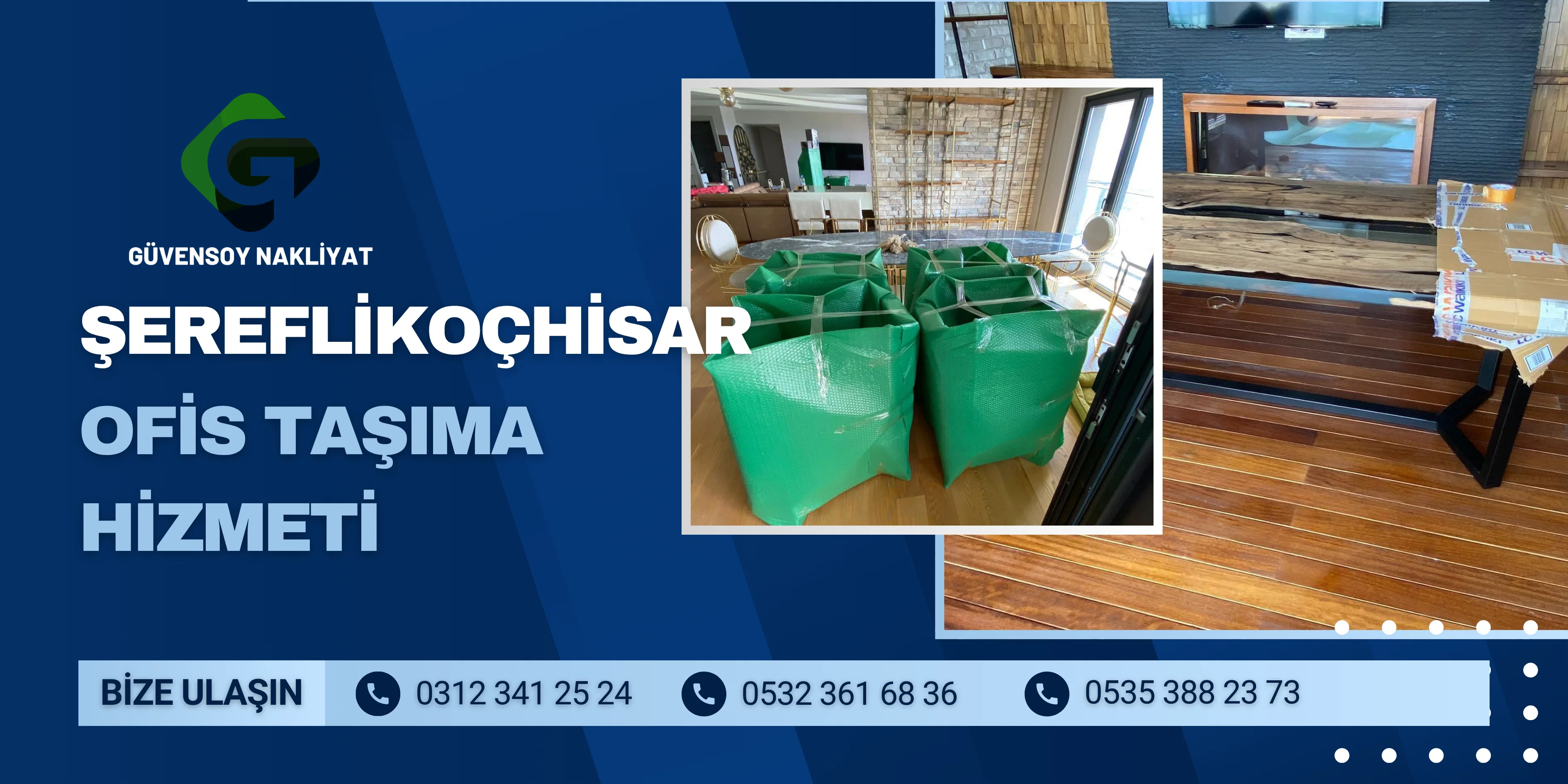 Şereflikoçhisar Ofis Taşıma Hizmeti